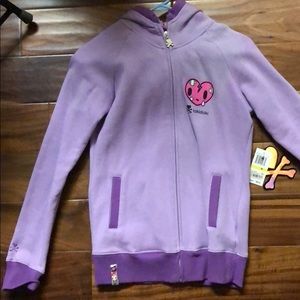 Purple tokidoki nurse hoodie